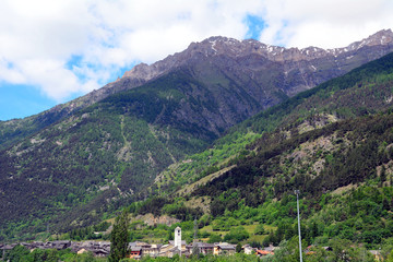 Naklejka na ściany i meble The Alps, Piedmont, Italy