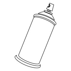 figure aerosol sprays icon, vector illustraction design