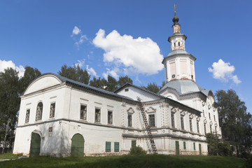 Fototapeta na wymiar Church of the Presentation of the Lord in the city of Veliky Ustyug, Vologda Region, Russia