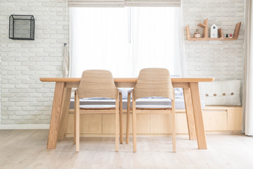 dinning table interior decoration