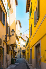 Fototapeta na wymiar street view of Old Town Florence Tuscany, Italy