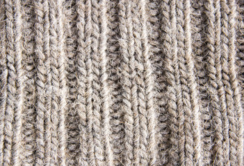 Texture knitted fabric with pattern