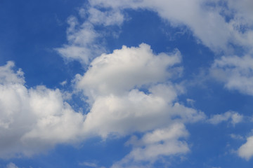 Fototapeta na wymiar White clouds