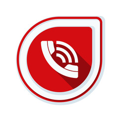 Call Contact button Illustration