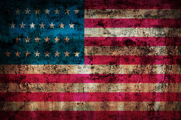 Fototapeta na wymiar USA flag