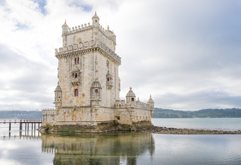 Fototapeta premium Turm von Belem in Lissabon 