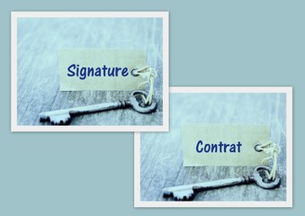 concept,signature,contrat,réussite sur écriteau