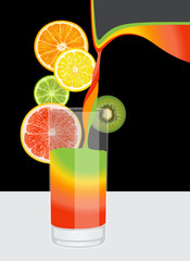 Composition of citrus fruits