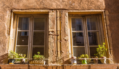 Fototapeta na wymiar Window, Lyon France
