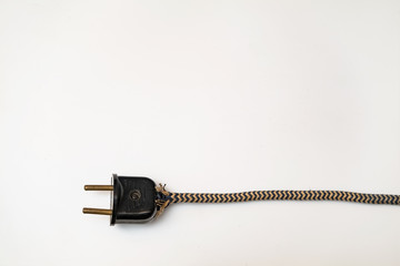 electric plug with wire