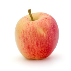 Red apple isolated on white background cutout