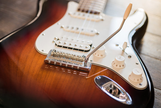 electric guitar body