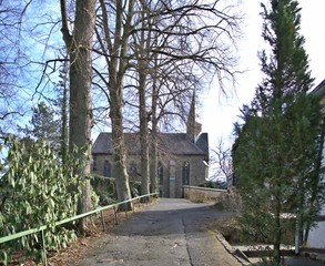 Kirchweg in Sch&ouml;nenberg, Gemeinde Rupichteroth