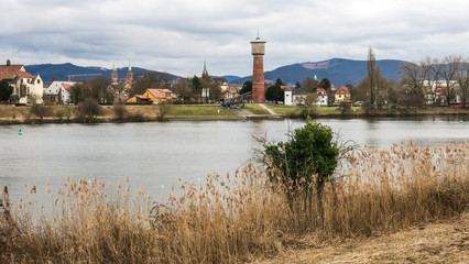 Fototapeta na wymiar Ladenburg am Neckar