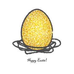 golden egg silhouette