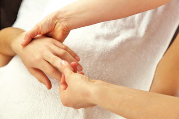 Obraz na płótnie Canvas Hand massage