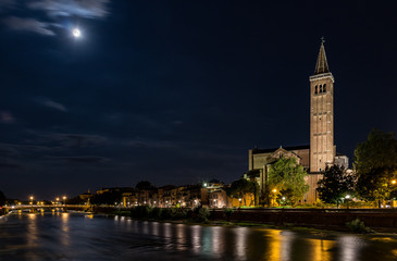 Verona by night