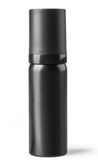 Obraz premium black bottle cosmetic