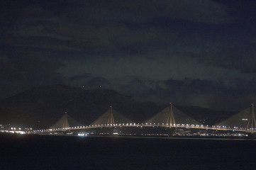 Fototapeta premium Rio - Antirio bridge, Greece