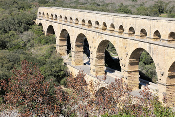 Pont du Gard
Aqueduc Romain d’Uzès à Nîmes