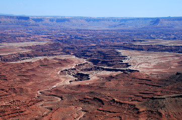 Canyonlands National Park near Moab, Utah: view from Mesa Arch