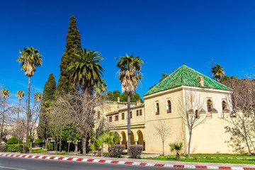 Fototapeta na wymiar Dar El-Makhzen, the Royal Palace in Fes, Morocco