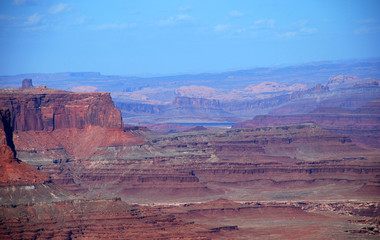 Canyonlands National Park near Moab, Utah: the view near visitor center