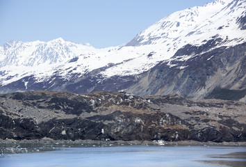 Fototapeta na wymiar Old Black Glacier