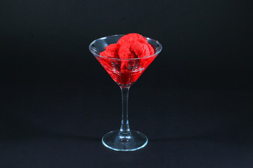 Strawberry Ice Cream.