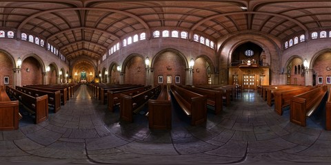 Interior of St Jarlath in Oakland California