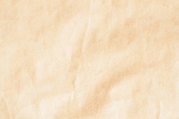 Paper texture vintager, cardboard background for design with copy space text or image. Recyclable material. Wrinkled paper, wrinkles, halftones