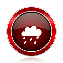 Rain vector icon.