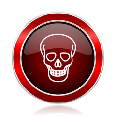 Skull vector icon.