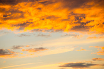 Sunset Sky Background