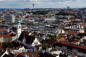 View of the city Vienna, Austria