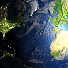 Northern Hemisphere on planet Earth