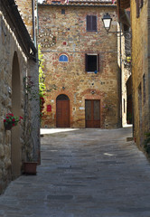 Fototapeta na wymiar Pienza, Tuscany, Italy
