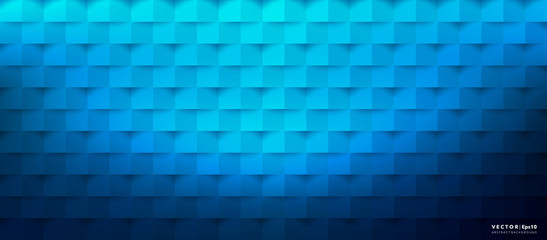 Abstract vector background. Blue geometric background. Use for template, poster or brochure design. Vector illustration. Eps10.