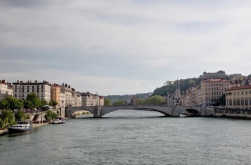 Naklejka premium Lyon, capitale des gaules