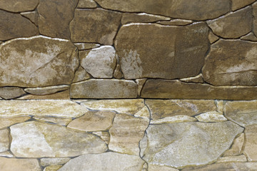 Abstract background with the image of stone wall