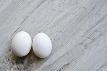 Two eggs