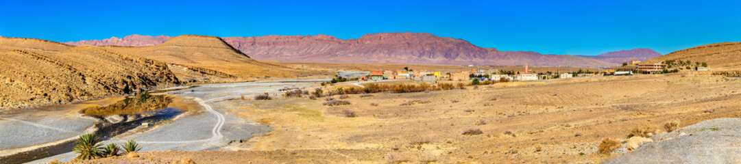 The Ziz Gorges near the Tunnel de Legionnaire in Morocco