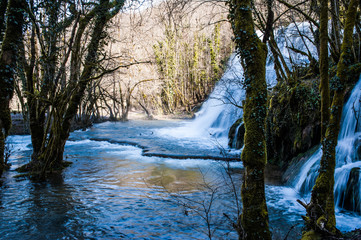 Tufs waterfalls, jura france