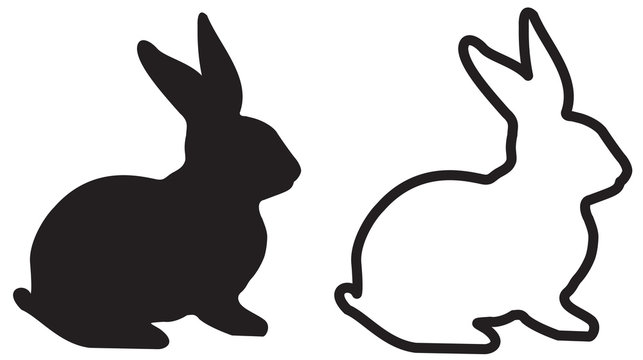 IC&Ocirc;NE LAPIN NOIR