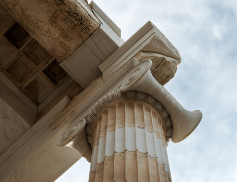 part of the Parthenon column