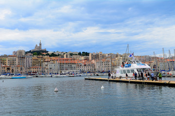 Obraz premium Harbour, Marseille, France