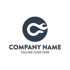 Fire Unique Logo Template