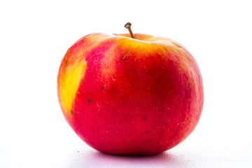 Red apple isolated on a white background
