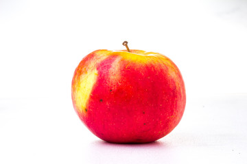 Red apple isolated on a white background