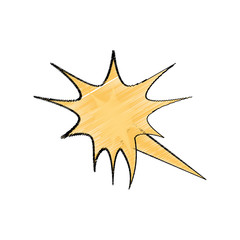 drawing star april fools vector illustration eps 10